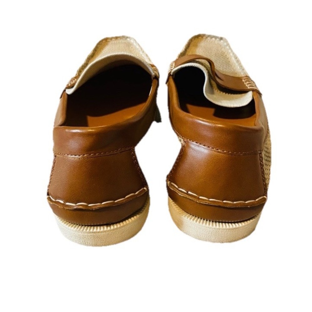Club Room Bryce Men's Tan Beige Slip On Loafers Size 10.5 - Picture 4 of 10